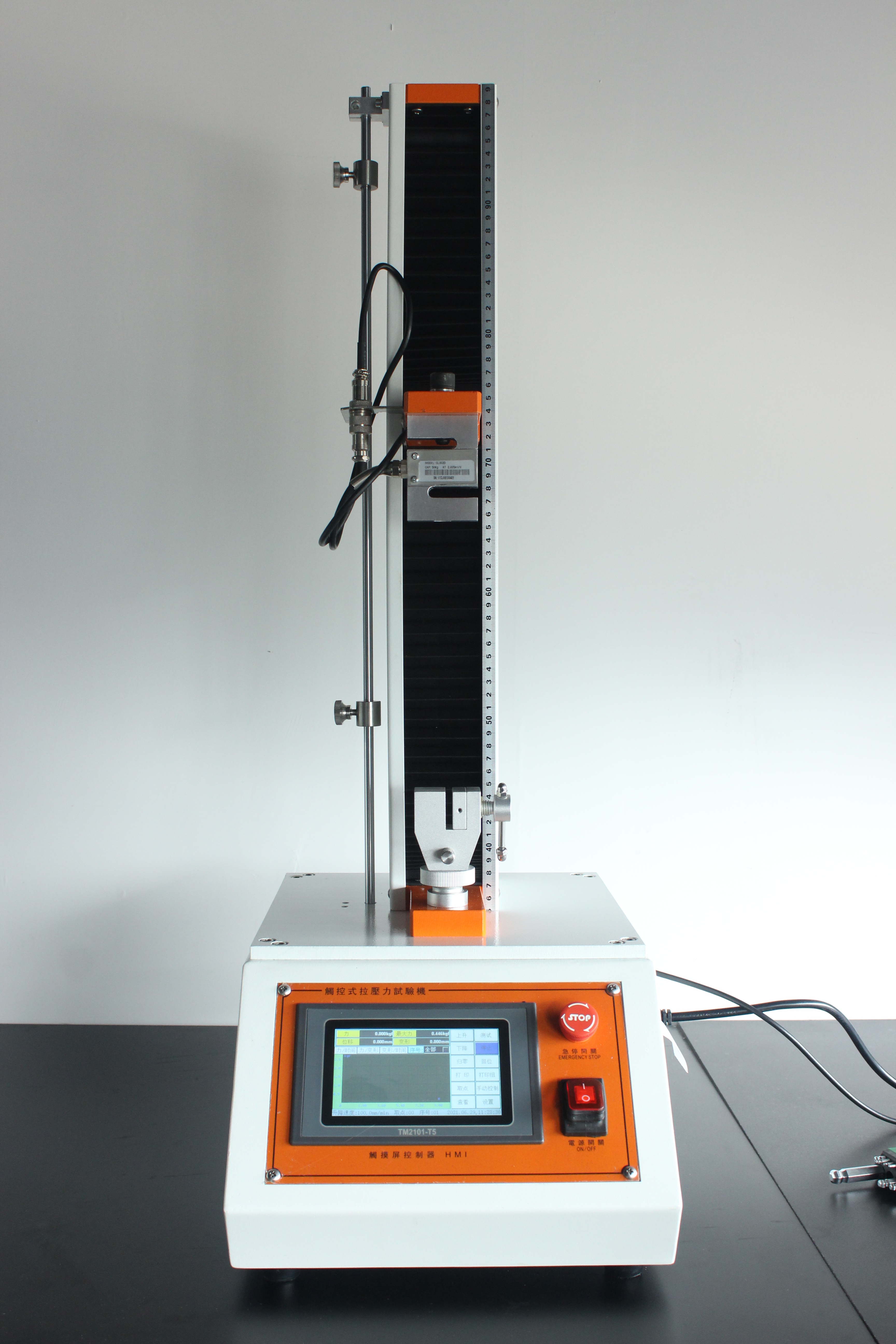 触屏式桌上拉力试验机
